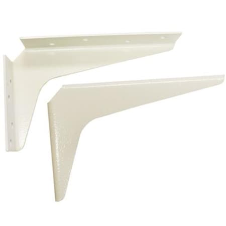 A & M Hardware Am2429 W 24 In. X 29 In. Work Station Brackets - White AM2429 W